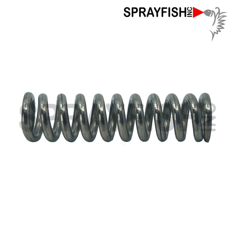 #27 Iwata MSGS-M200 Auto Fluid Spring, 93020340. The fluid spring closes the #21 #93020230 Needle Valve Bar when you trigger the gun off.
