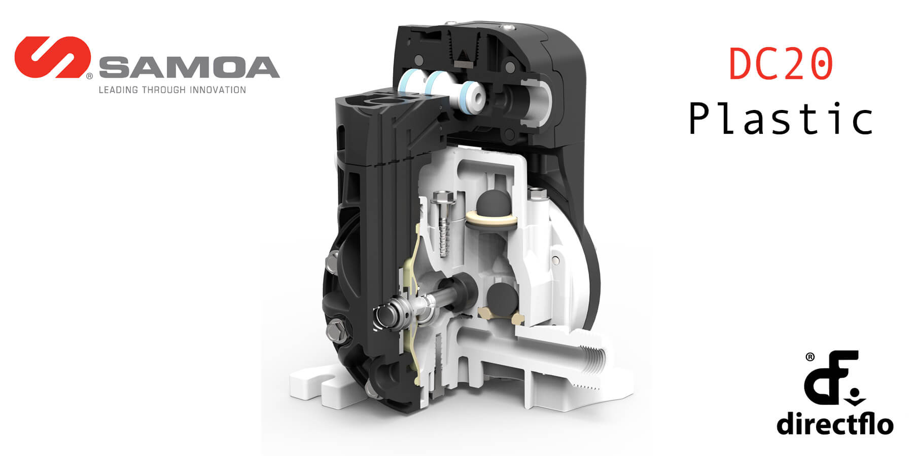 Samoa DC20 Plastic Diaphragm Pump