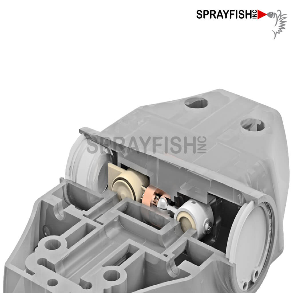 Samoa Frictionless Pivot Valve Inside View