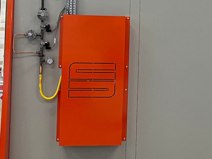 Schubox Catalytic Infrared Oven - IR Burner View