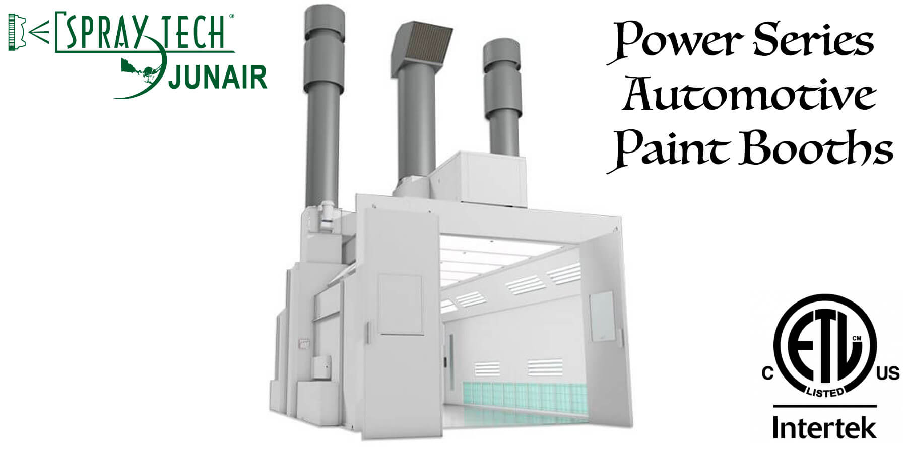 Spray Tech Power Series Automotive Paint Spray Booths