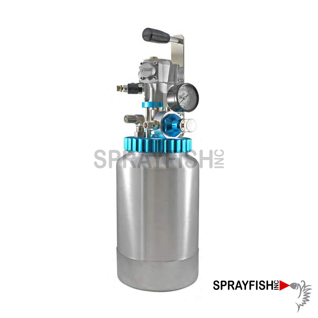 Anest Iwata 2 Quart Agitated Pressure Pot Assembly
