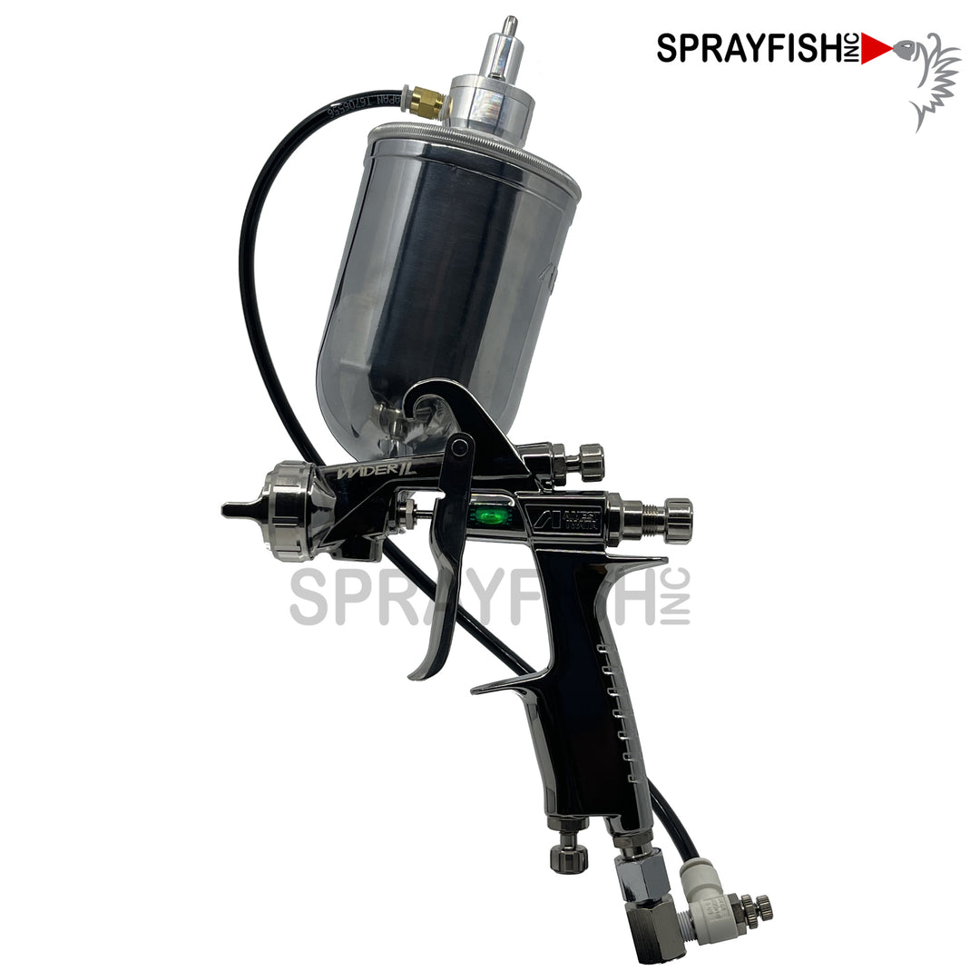 Iwata Wider1L Agitated Gravity Gun Assembly