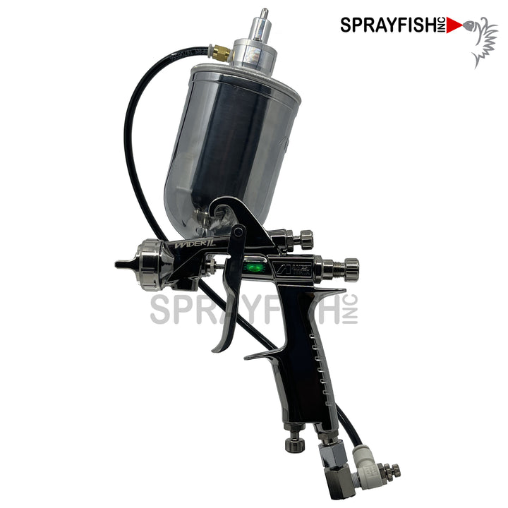 Iwata Wider1L Agitated Gravity Gun Assembly