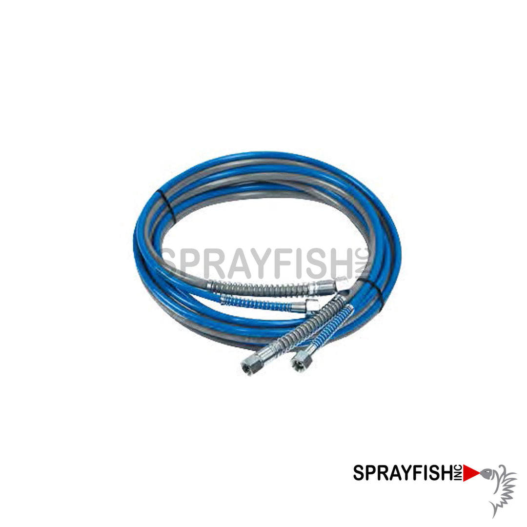 IWATA ICON M333N TWIN HOSE SET, 25' AIR AND FLUID HOSES