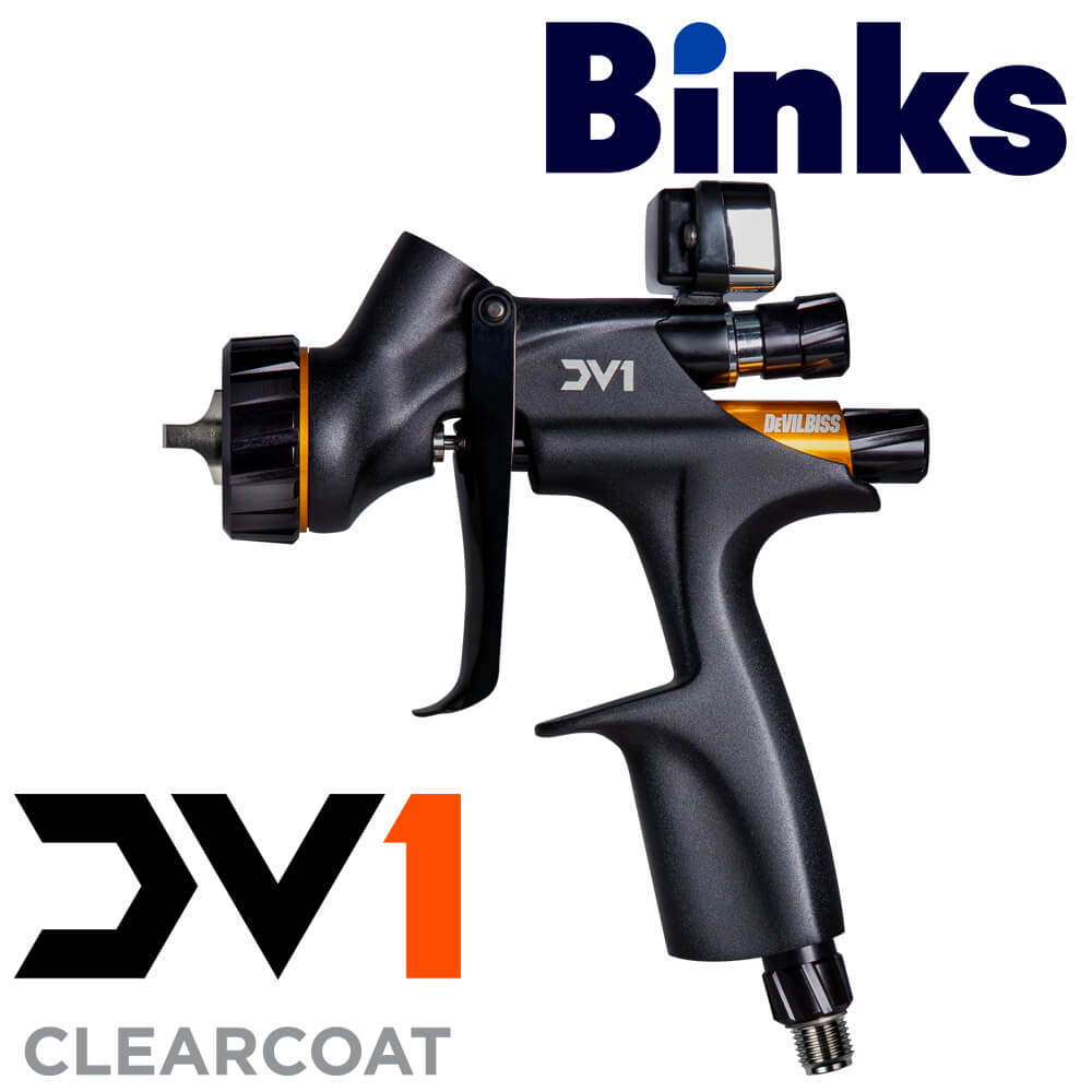 DeVilbiss by Binks DV1 Clearcoat Paint Spray Gun