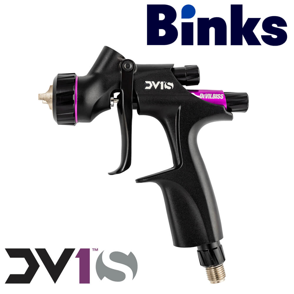 DeVilbiss by Binks DV1S Smart Repair Gravity Feed Spray Gun