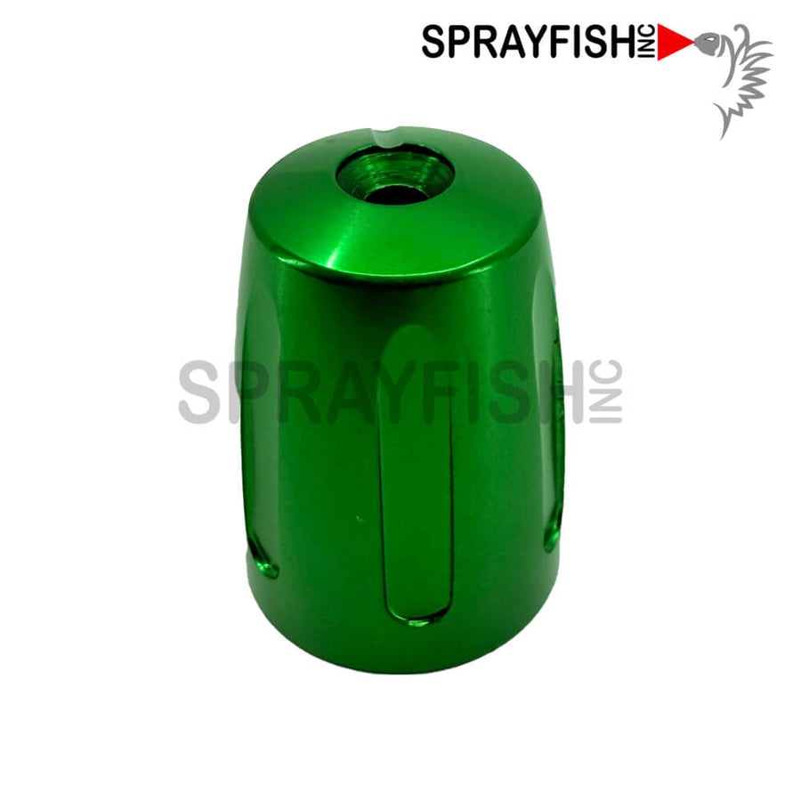 #13 Iwata Fluid&nbsp;Adjustment Knob, Green, for LS-400 Series 2, Green HVLP