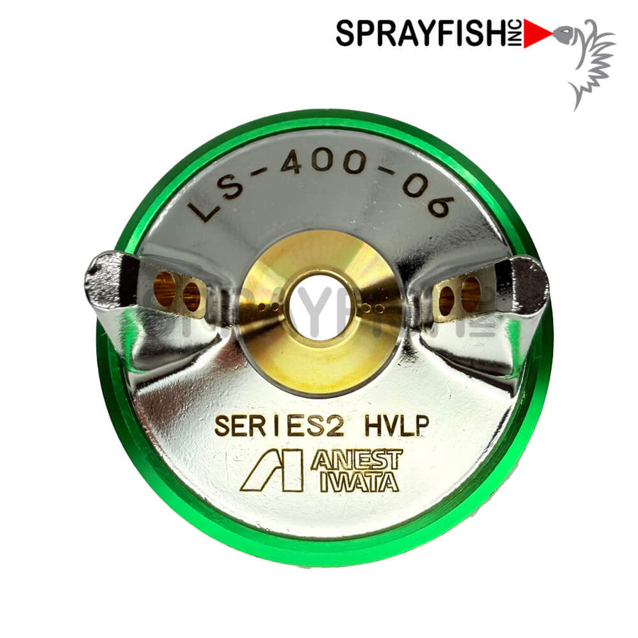 #1 Iwata Aircap Set 06, LS-400 Series 2, Green HVLP