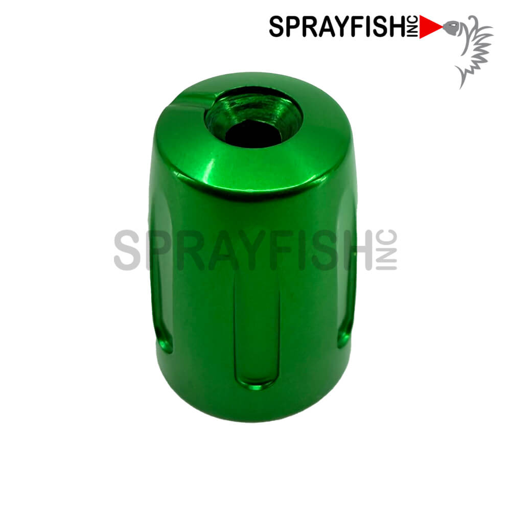 #6 Iwata Pattern Adjustment Knob, Green, for LS-400 Series 2, Green HVLP