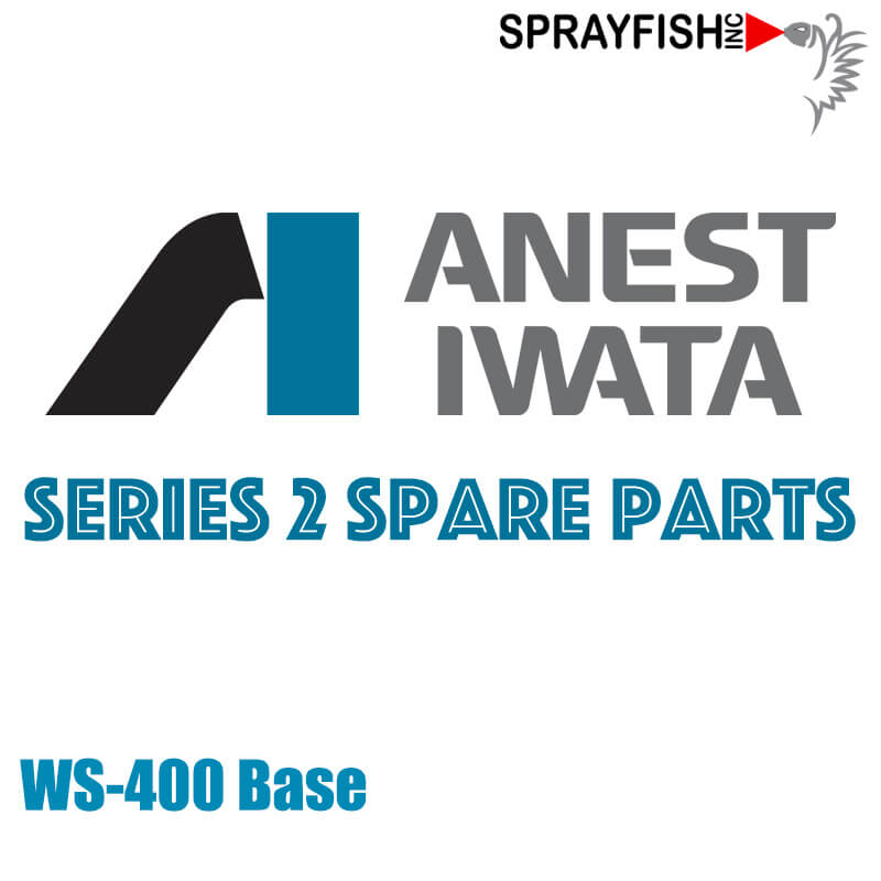#1 IWATA AIRCAP SET 03-BF, WS400 SR2 COMPLIANT, BLUE