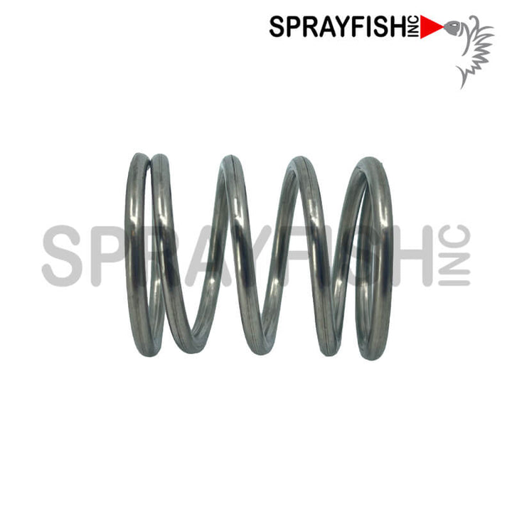 #25 Iwata MSGS-M200 Piston Spring, 93020330. The piston spring pushes #19 air piston to close off the air to the gun when shutting it off.