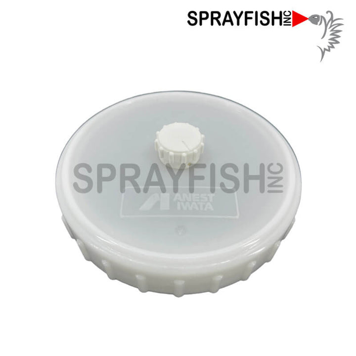 Iwata LPH-400/440 PCG6PM/2/3 Plastic Gravity Cup Lid, 600 mL