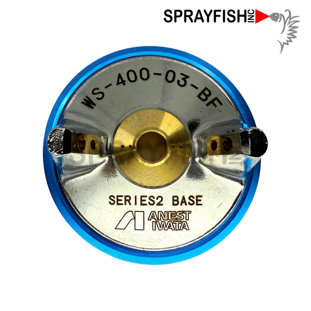 #1 Iwata Aircap Set 03-BF, WS-400 Series 2, Blue Compliant