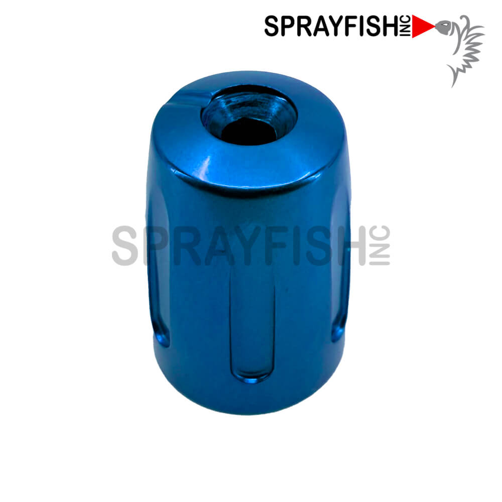 #6 Iwata Pattern Adjustment Knob, Blue, for WS-400 Series 2, Blue Compliant