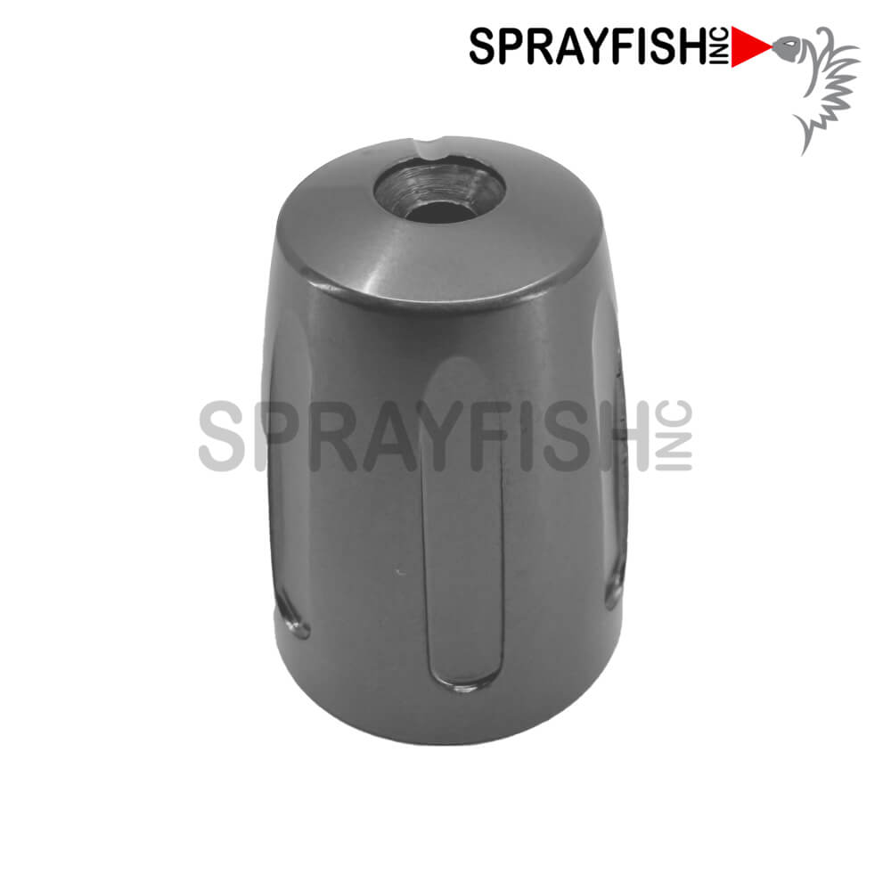 #13 Iwata Fluid Adjustment Knob, Gray, for WS-400 Series 2, Gray Compliant