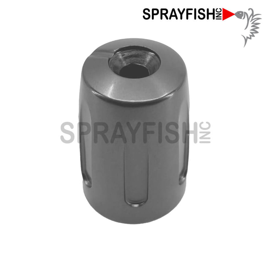 #6 Iwata Pattern Adjustment Knob, Gray, for WS-400 Series 2, Gray Compliant