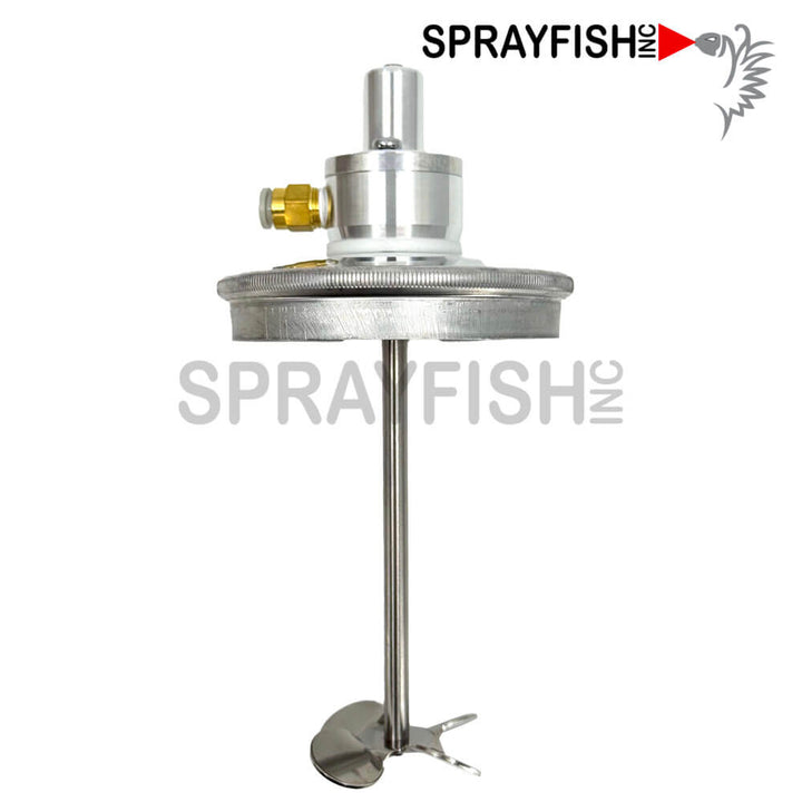 Air Motor and Lid Set, Gravity Feed for the Wider1L Gravity Feed Spray Gun, 93858611.