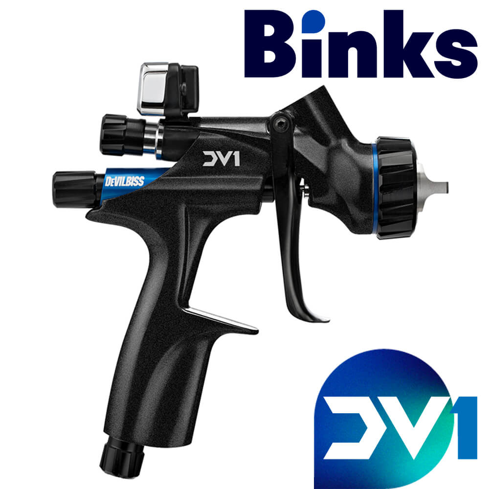 DeVilbiss by Binks Basecoat Gravity Feed Spray Gun Kits