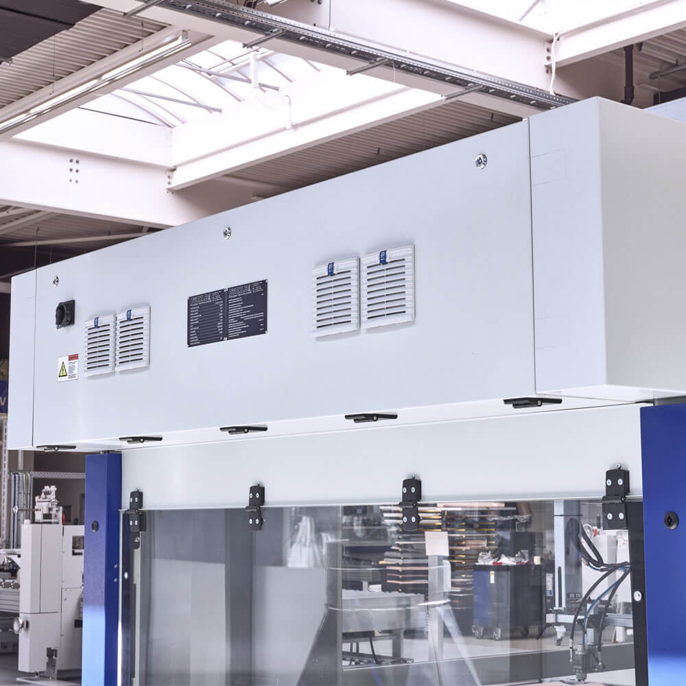Burkle ROBUSeco Flatline Spray Machine Electrical and Pneumatic Air Control Panel