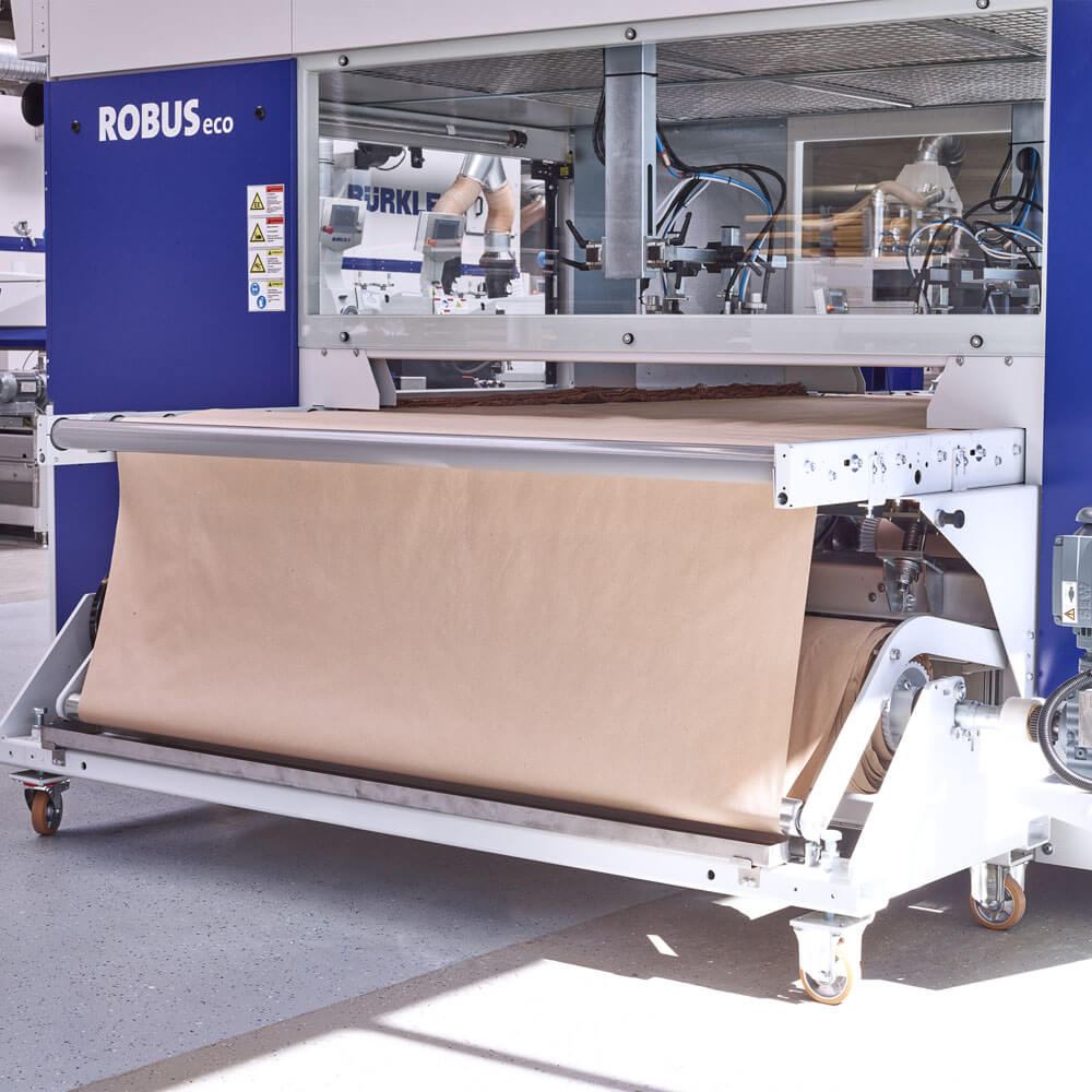 Burkle ROBUSeco Flatline Spray Machine Paper Roll