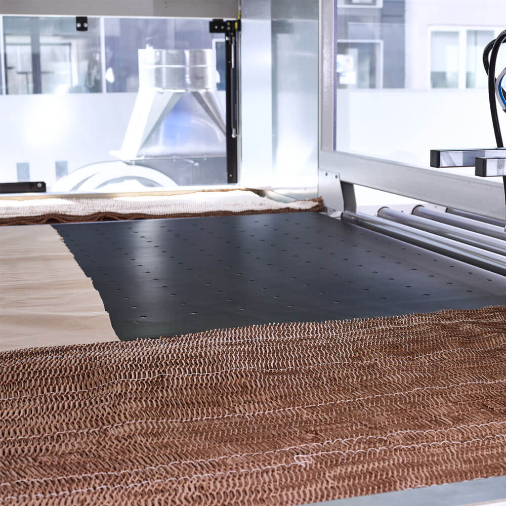 Burkle ROBUSeco Flatline Spray Machine Suction Conveyor for Paper Machines