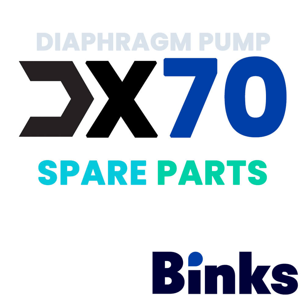 DeVilbiss By Binks DX70 Double Diaphragm Pump Paint System for Low-Pressure Pressure-Feed HVLP Paint Spray Guns