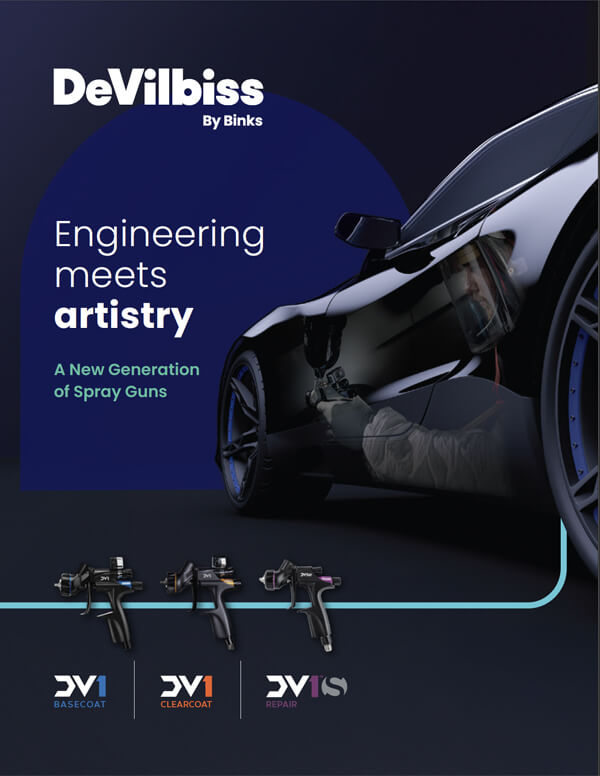 DeVilbiss DV1 Family Brochure Cover Page Image
