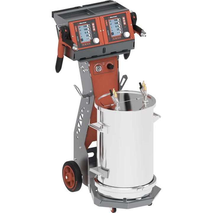 Dual Manual Master Set with 50LT Hopper Feed, Includes Dual C1 Guns & Controls