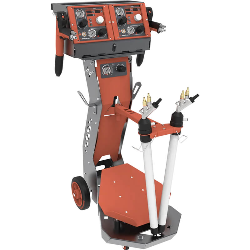 Dual Manual Pro Set with Vibratory Box Feed, Includes Dual C2 Guns & Controls