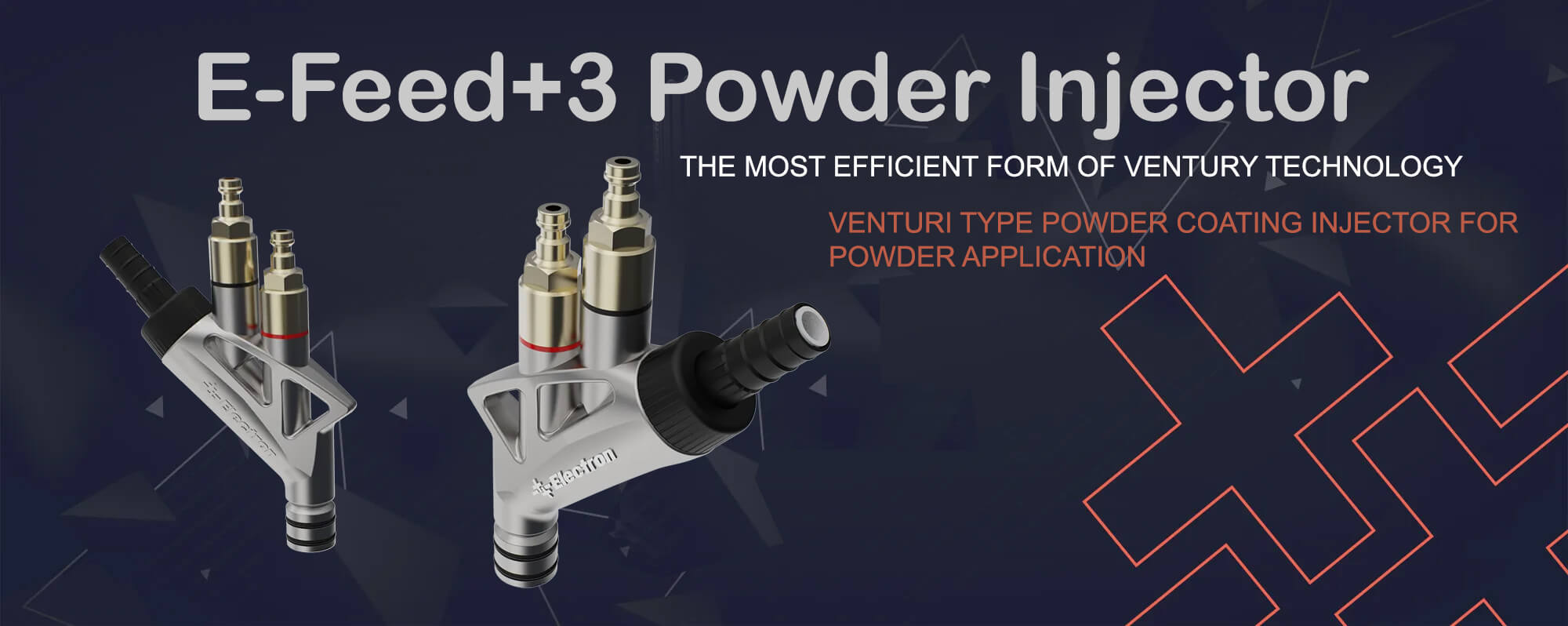 Electron E-Feed +3 Master Pro Venturi Injector Powder Equipment