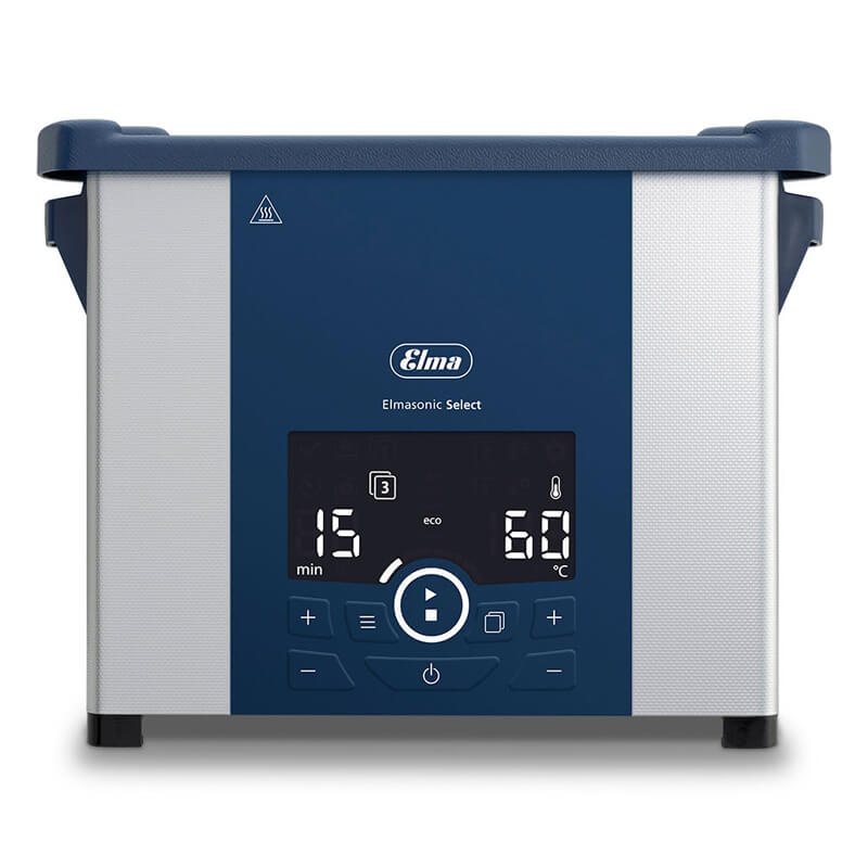 Elma Ultrasonic Cleaning Tank, Stainless Steel, Select 30 System
