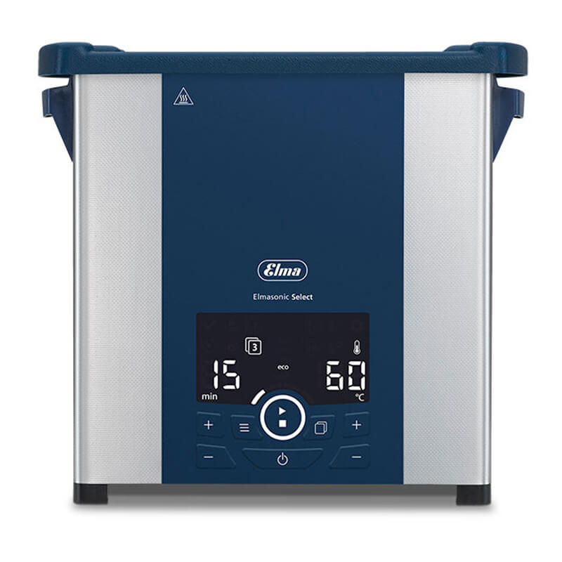 Elma Ultrasonic Cleaning Tank, Stainless Steel, Select 40 System