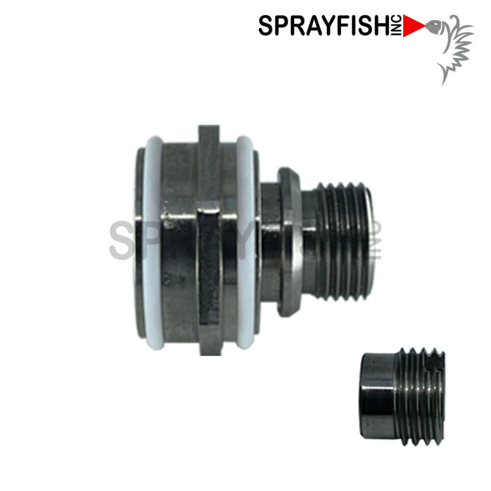 #7 Sprayfish Non-OEM - Comparable to Seat-Holder Assembly, C/W Screw, No Seat, 129-679-907 for Kremlin® AVX Air-Assisted Airless Spray Guns.