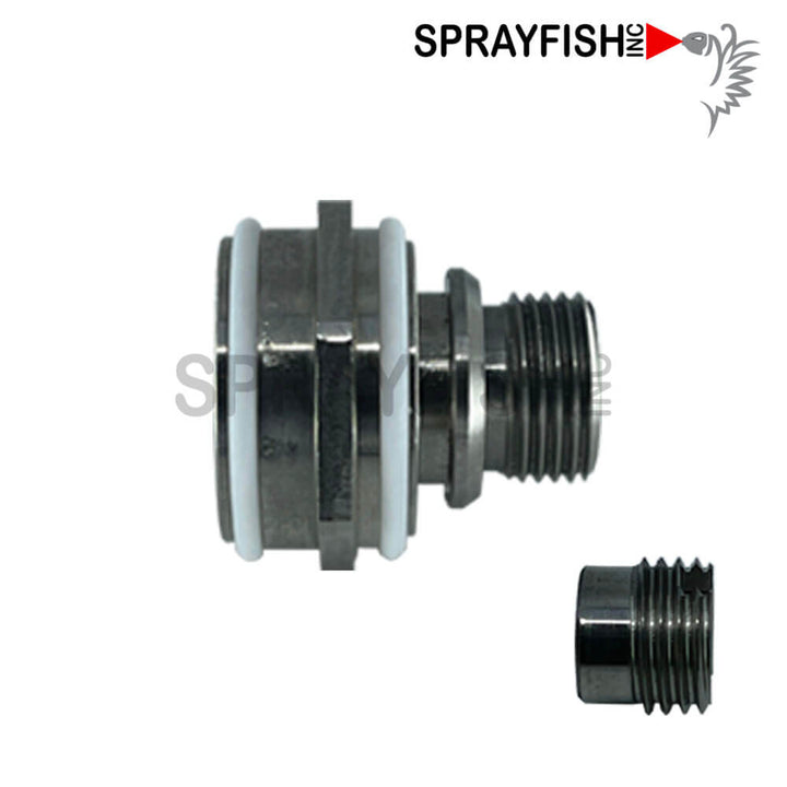 #7 Sprayfish Non-OEM - Comparable to Seat-Holder Assembly, C/W Screw, No Seat, 129-679-907 for Kremlin® AVX Air-Assisted Airless Spray Guns.