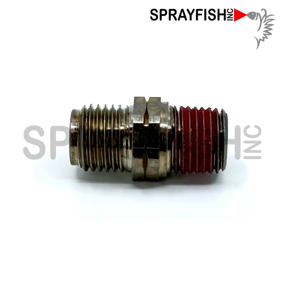 #25 Fitting, 1/4" BSPM x 1/4" NPS, 050-102-624 for Kremlin® Xcite® or Xcite®+ Air-Assisted Airless Spray Guns