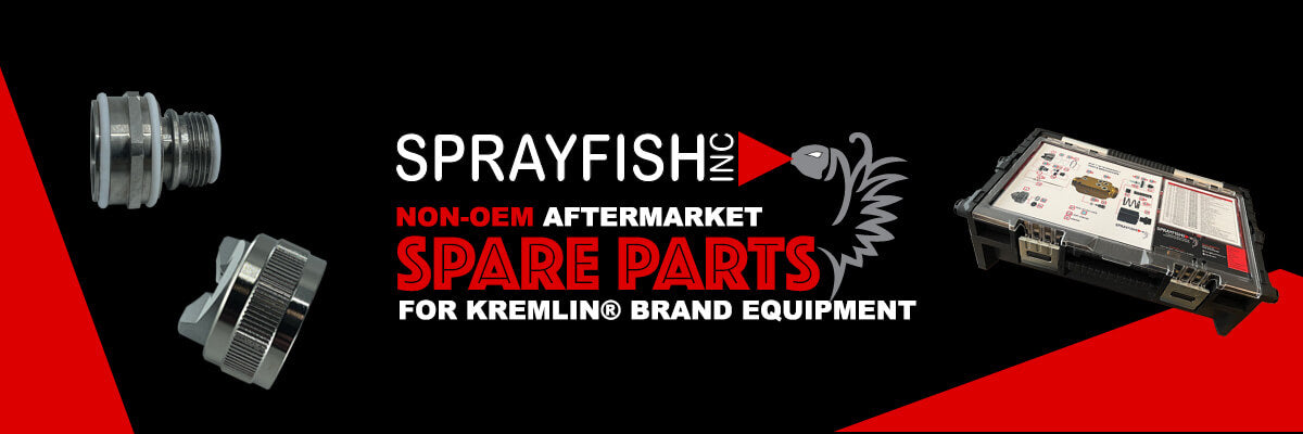 Sprayfish Non-OEM Aftermarket Spare Parts for Kremlin® Brand Equipment, Xcite®, AVX, ATX
