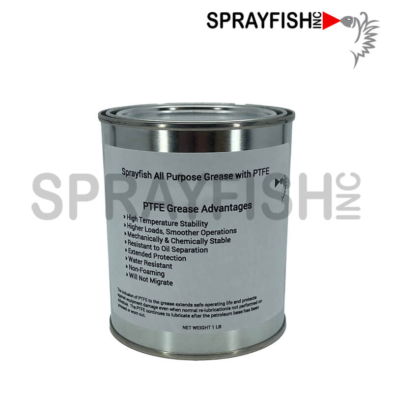 Sprayfish Non-OEM Fish Grease, Comparable to Teflon Grease, 450G, 1LB, 560-440-001