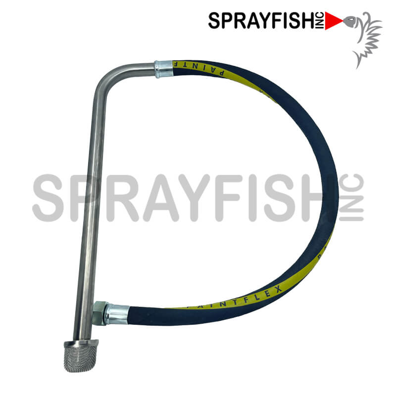 #14B Sprayfish Non-OEM - Comparable to Rod, Suction, 5-Gallon, Easy Flush, 26x125 Fitting, 149-596-150 for Kremlin® Pumps, such as 10-C18, 15-C25, 30-C25, 30-C50, 20-C50, 20-C100, 17-A, 16-240