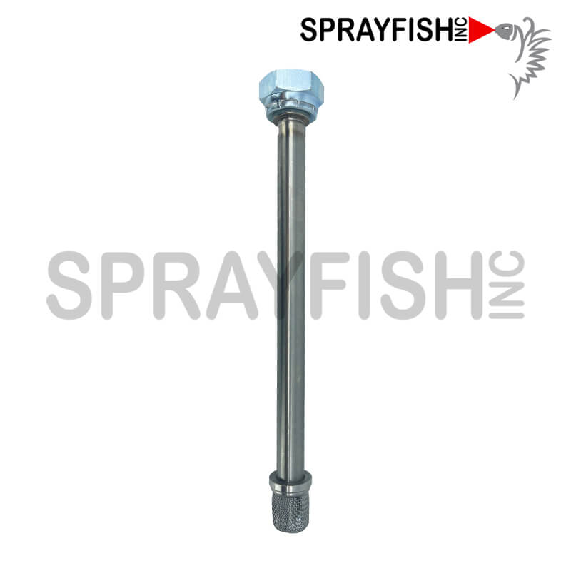 #14B Sprayfish Non-OEM - Comparable to Rod, Suction, Straight, 26x125 Fitting, 149-596-040 for Kremlin® Pumps, such as 10-C18, 15-C25, 30-C25, 30-C50, 20-C50