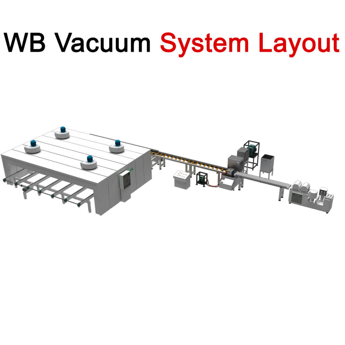 Sprayfish WB Vacuum Coating System Design Layout Example