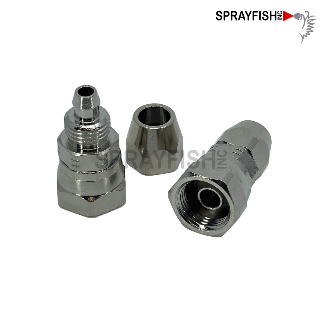 Iwata Stainless Steel Reusable Fittings