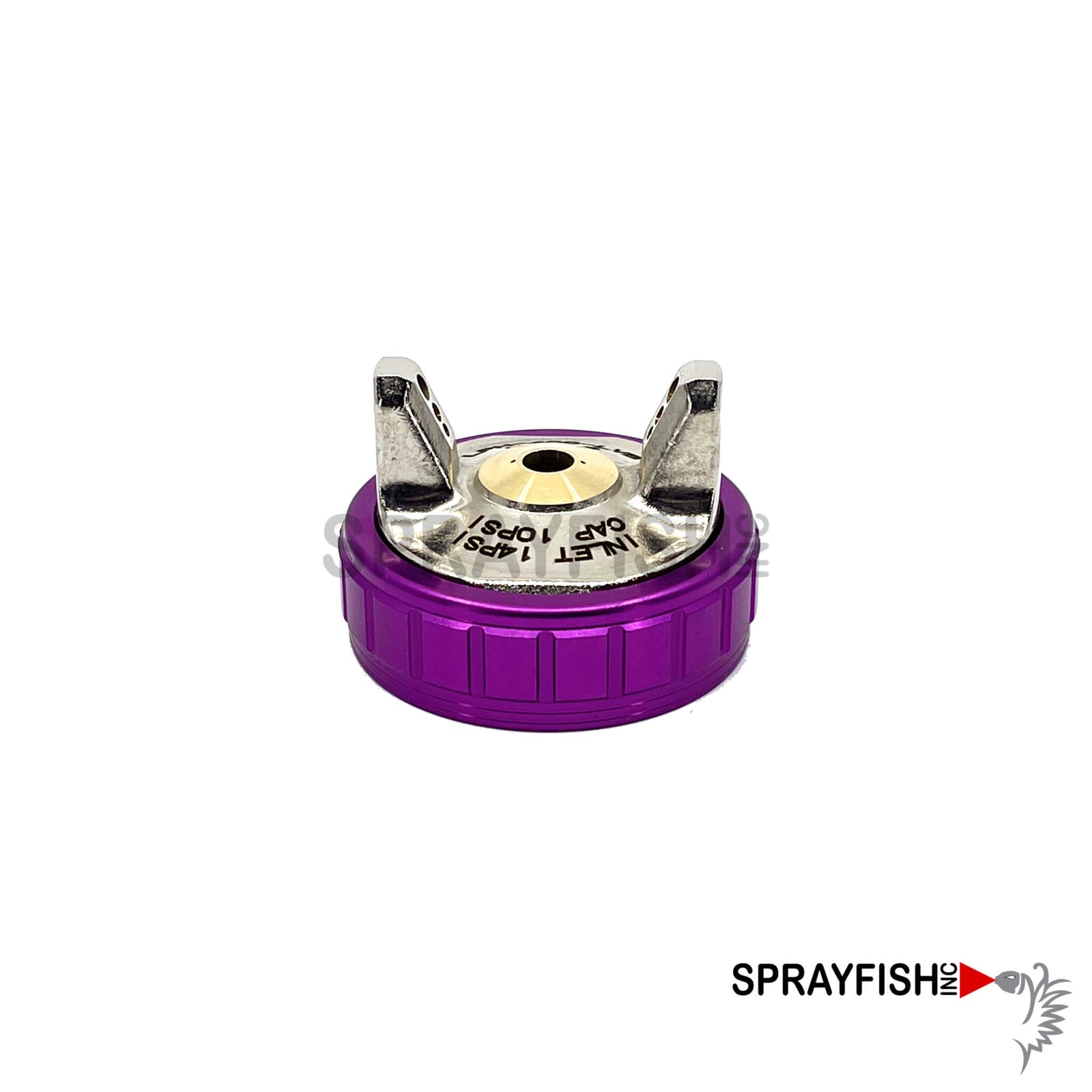 Iwata LPH-400 Gravity Feed Spray Gun Aircap LVB Purple