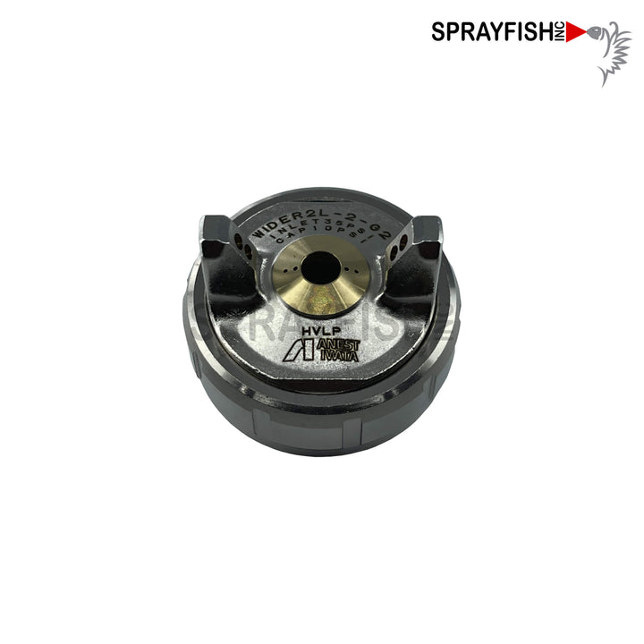 Iwata Wider2L Pressure Feed Spray Gun Aircap G2