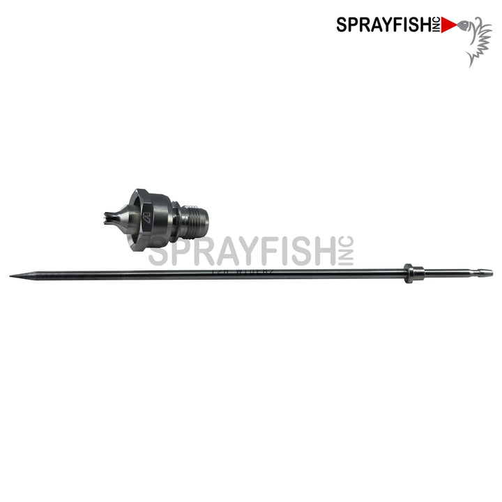 Wider 2L-2 Needle + Nozzle Set w/ V Slit, 0.8MM