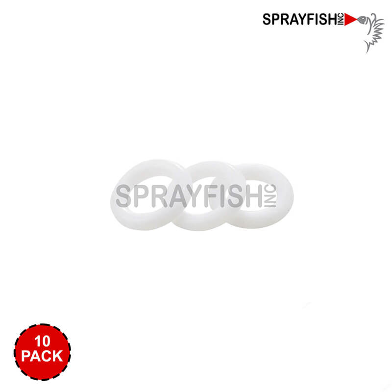 Sprayfish Non-OEM - Comparable to Gun Body Seal, Teflon, 10 Pack, 129-529-903 for Kremlin® AVX, ATX Air-Assisted Airless Spray Guns