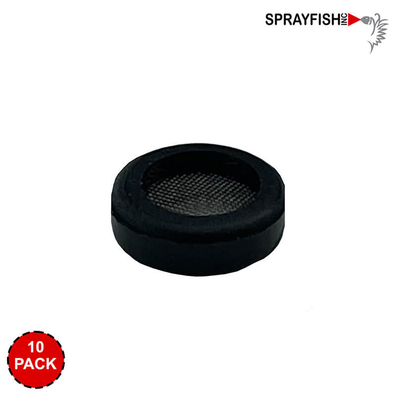 Sprayfish Non-OEM - Comparable to Tip Micro Screen, 140 Mesh, 10 Pack, 129-609-901 for Kremlin® Xcite®, AVX, ATX Air-Assisted Airless Spray Guns