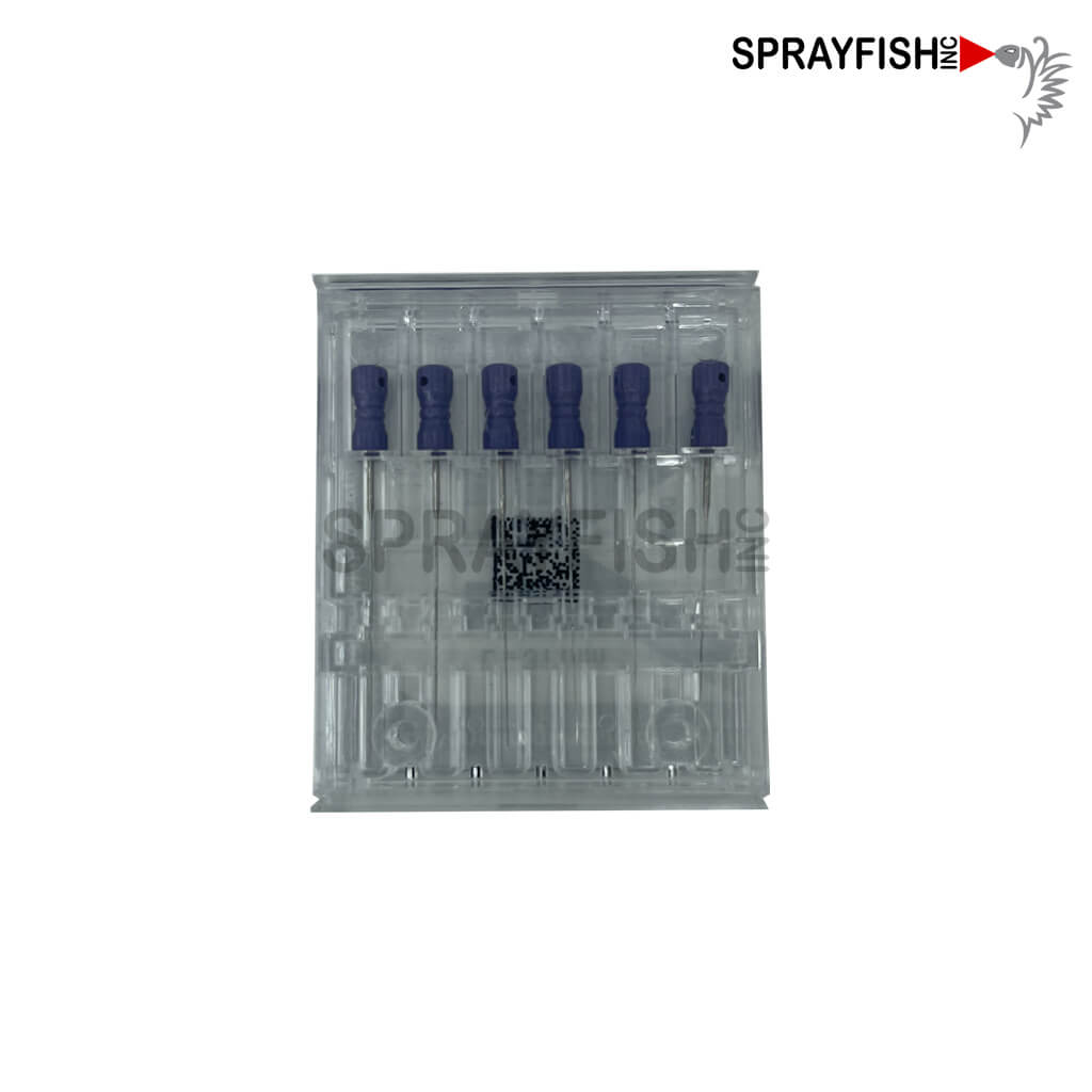 Sprayfish Air-Assisted Airless Tip Cleaning Broach Needles, 6 Pack for Kremlin Xcite AVX ATX 000-094-000