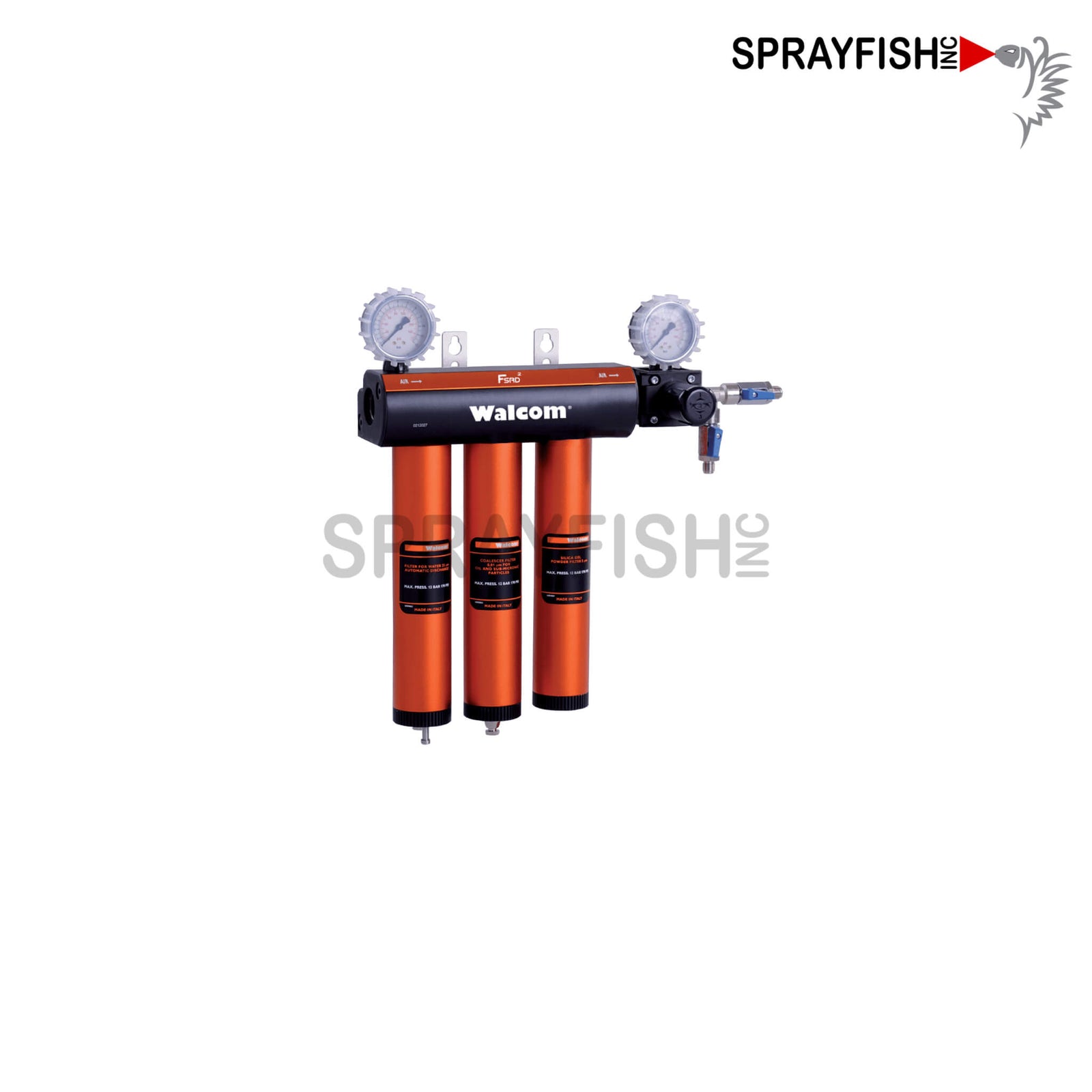 Walcom FSRD2 Water, Oil, Active Carbon Filtration System