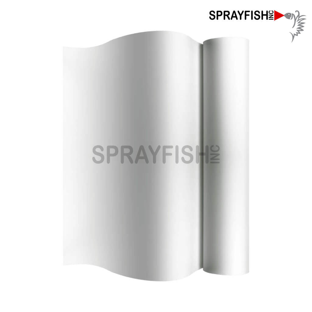 White 100# Flame Retardant Floor Paper, 60" x 300' Roll